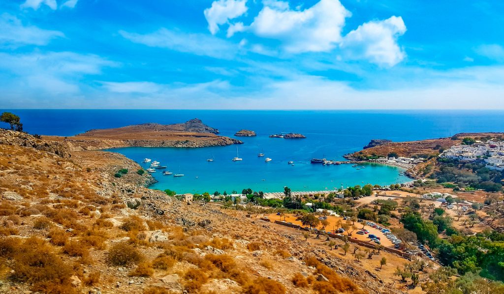 Bugt på Rhodos, Grækenland